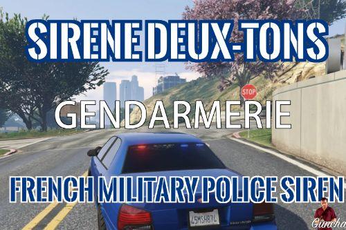 Sirène Deux-Tons Gendarmerie / French Military Police Siren